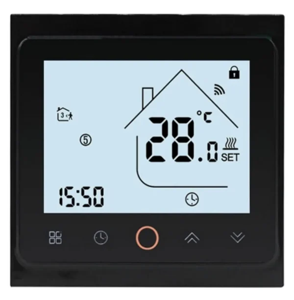 Wi-Fi Терморегулятор PWT 002 AC603H AC603H (цвет черный)
