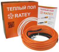 Нагрівальний двожильний кабель Ratey RD2 (340Вт/19,1м) 1,9-2,4 м2