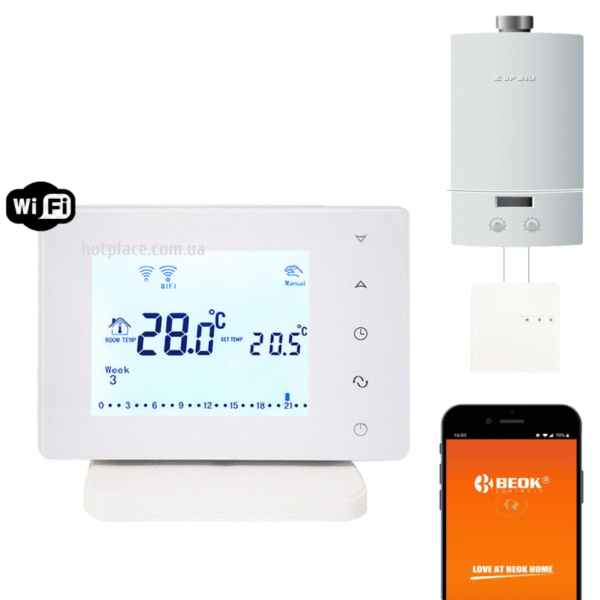 Ecoset BOT306RF-WIFI беспроводной терморегулятор для газового котла