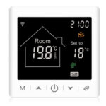 Терморегулятор программируемый Ecoset  TR98 White  для теплого пола