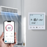 Терморегулятор Ecoset TDS21WIFI программируемый для фанкойлов