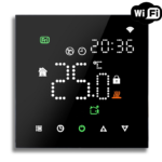 Терморегулятор Ecoset PWT-003 Wi-Fi сенсорный программируемый для теплого пола (цвет черный)