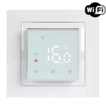 Wi-Fi терморегулятор в рамку Ecoset PWT 005 для теплої підлоги (білий) Schneider Unica New, Legrand Valena