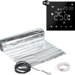 Алюмінієвий мат Mexell (2м2/300Вт) з терморегулятором Ecoset PWT 003 Wi-Fi